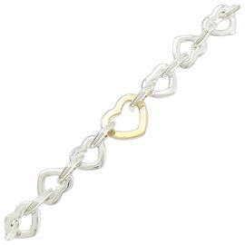 Tiffany & Co Bracciale a catena a forma di cuore Tiffany