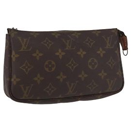 LOUIS VUITTON Pochette Accessoires Monogram M51980 LV Auth 172877