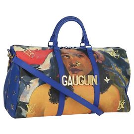 LOUIS VUITTON Collezione Masters GAUGUIN Keepall Bandouliere 50 LV Auth 173307SM