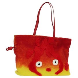 LOEWE - Borsa Flamenco Calcifer di Ghibli - Castello Errante di Howl Auth 166906SM