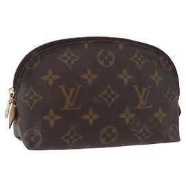 LOUIS VUITTON Pochette Cosmetica Monogram PM Pouch M43998 LV Auth 172493