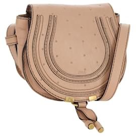 Chloé Borsa a Spalla Chloe Marcie in Pelle Rosa Oro Auth bs33470V