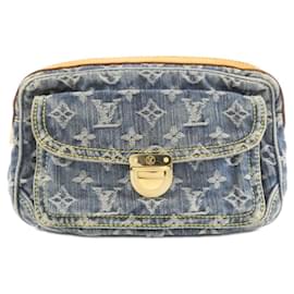 Sac à épaule en denim Monogram Louis Vuitton