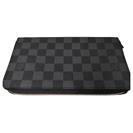 Louis Vuitton Damier Graphite Wallet Black Dark Grey