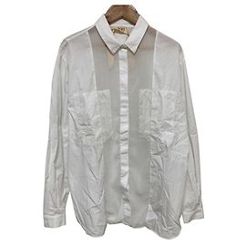Autre Marque N°21 Spitzenlangarmhemd