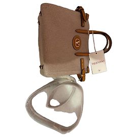 Borsa Valentino in tela e pelle
