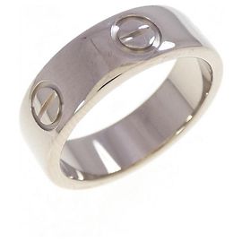 Cartier Love Ring aus Weißgold