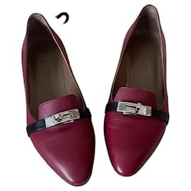 Hermès Leder Ballerinas