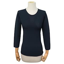 NEUES CHANEL LANGARM-OBERTEIL P18834V01040 CC LOGO M 40 VISKOSE