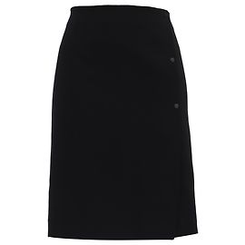 Falda midi Proenza Schouler en lana negra