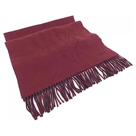 Stola in cashmere rosso Hermès