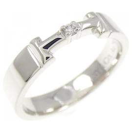 Tiffany T True Ring in 18K White Gold and Diamond - Tiffany & Co