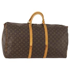 LOUIS VUITTON Borsa Boston Monogram Keepall Bandouliere 60 M41412 LV Auth BA10840