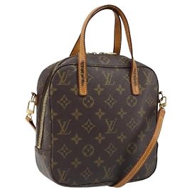 LOUIS VUITTON Borsa a Mano Monogram Spontini M47500 Auth LV ka2734