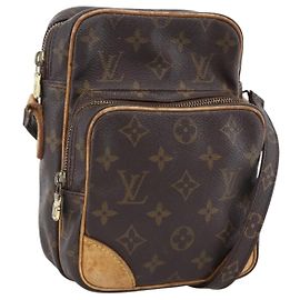 LOUIS VUITTON Monogram Amazon Schultertasche M45236 LV Auth ka2676