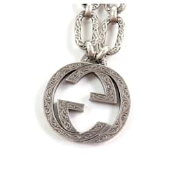 Collana Gucci Interlocking G Arabesque AG925