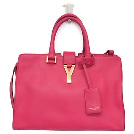 Bolsa de couro feminina Petit Bus 311210 da Saint Laurent