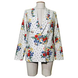 Blazer floreale in lino Christie SéZane