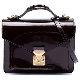 Louis Vuitton Monceau BB in vernice viola
