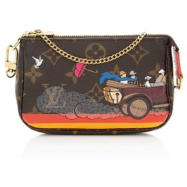 Mini Pochette Accesorios Evasión Ilustre en Lona Monogram Louis Vuitton