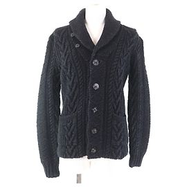 Ralph Lauren Cardigan in cotone con colletto a scialle RRL