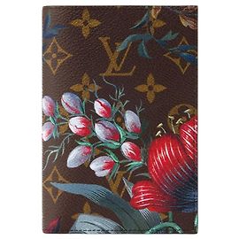Louis Vuitton LV Passport cover Monogram Eden collection