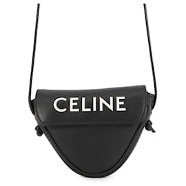 Céline Borsa a Spalla in Pelle Mini Triangle di Celine