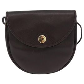 Christian Dior Vintage CD Logo Leather