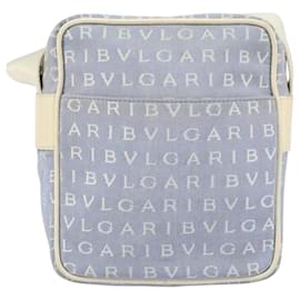 Bulgari Bvlgari Logomania Canvas in pelle