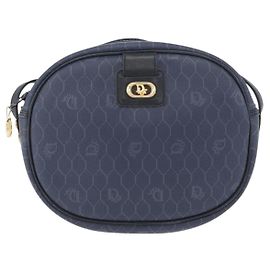 Christian Dior Vintage Honeycomb Canvas