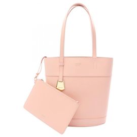 Borsa tote in pelle rosa Salvatore Ferragamo