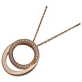 Collana in oro rosa Cartier con diamante