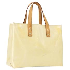 LOUIS VUITTON Sac à main Monogram Vernis Reade PM Perle M91336 LV Auth ki6479 - Louis Vuitton