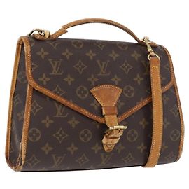 LOUIS VUITTON Monogram Bel Air Handtasche 2way M51122 LV Auth BA11121