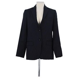 Autre Marque Blazer in lana blu navy