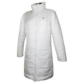 Chaqueta acolchada blanca Lacoste