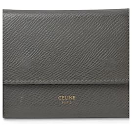 Celine Damen graue kleine Dreifachbörse - Céline