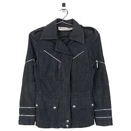 Dior di Galliano AW04 Giacca da Campo M-65 Hardcore Star con Zip