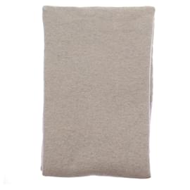 Sciarpa grigio beige in cashmere - Autre Marque