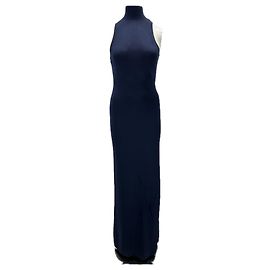 Autre Marque AFLALO Halterkleid in Marineblau