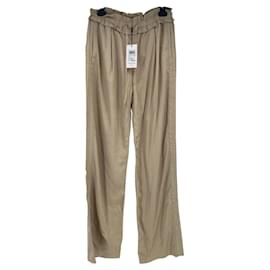 Reiss Hose Beige aus Viskose Größe 36