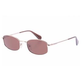 Sonnenbrille in goldbraun - Autre Marque