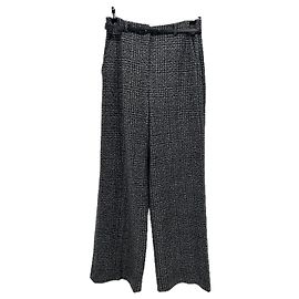 Autre Marque Kariertes Cashmere- und Wollhose