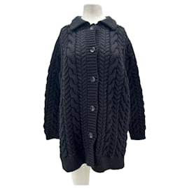 Cardigan en laine noir - Autre Marque