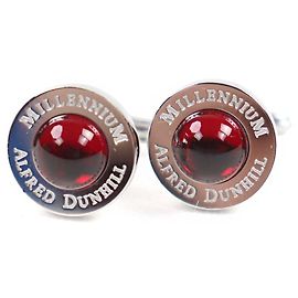 Alfred Dunhill Gemelli rotondi Dunhill in argento