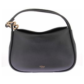 Borsa a mano Mulberry in pelle nera