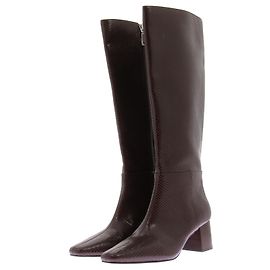 Autre Marque Botas marrones de cuero