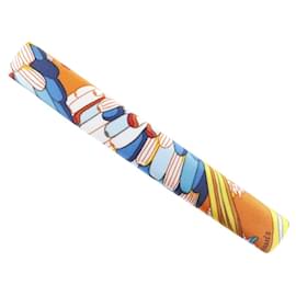 Hermes Multi-Color Silk Barrette - Hermès