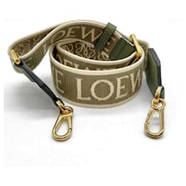 Cintura con tracolla Loewe in verde kaki
