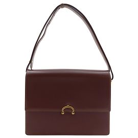 Borsa a spalla in pelle Bordeaux Must Line di Cartier
